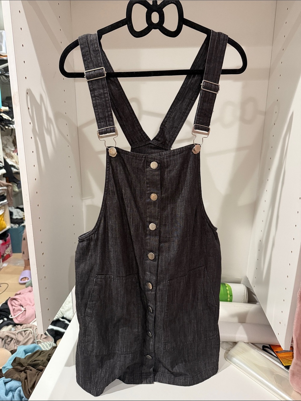 Black Denim dress